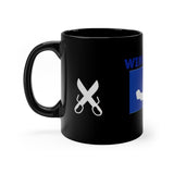 Wing Chun Red White Blue Mug Black mug 11oz