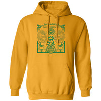 MahJong Green Dragon Pullover Hoodie